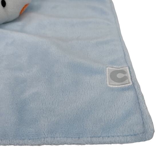 Boppy Plush Lovey Security Blanket Blue Fox Finger Puppet Baby Stuffed Blankie - Picture 4 of 10